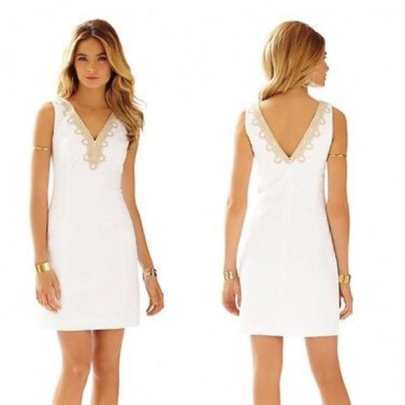 Lilly Pulitzer Dresses & Skirts - Lily Pulitzer Bentley V-Neck Shift Dress